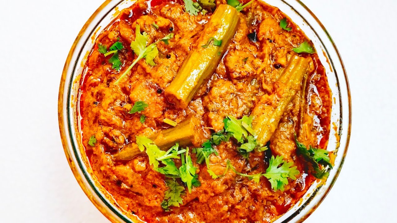 పచ్చిరొయ్యలు ములక్కాయ కర్రీ  pran drumstick recipe in telugu