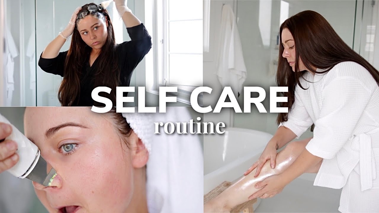 SELF CARE DAY: HAIR COLORING, CUTS & SKINCARE 🚿