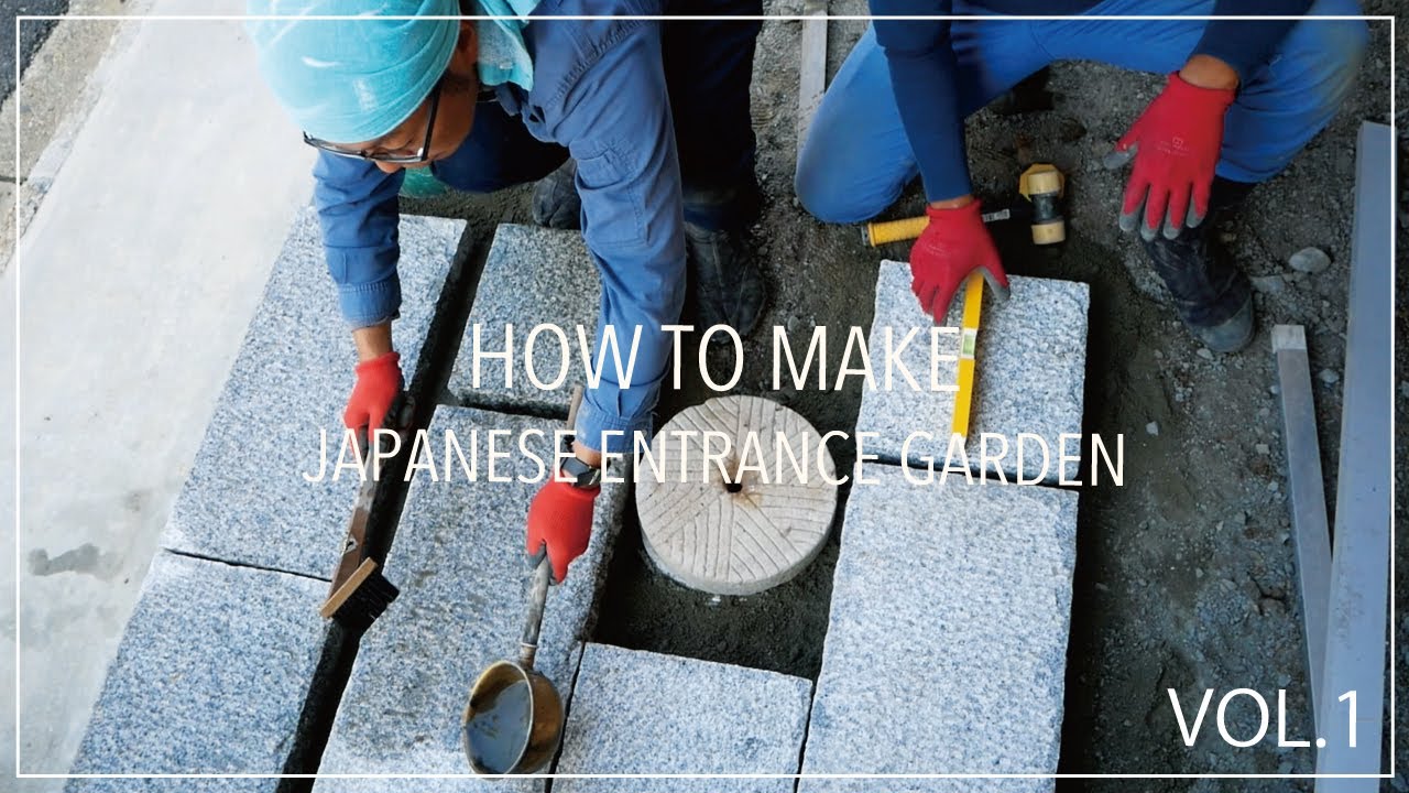 (Pro.21 - Ep.1) How to make a Japanese entrance garden.