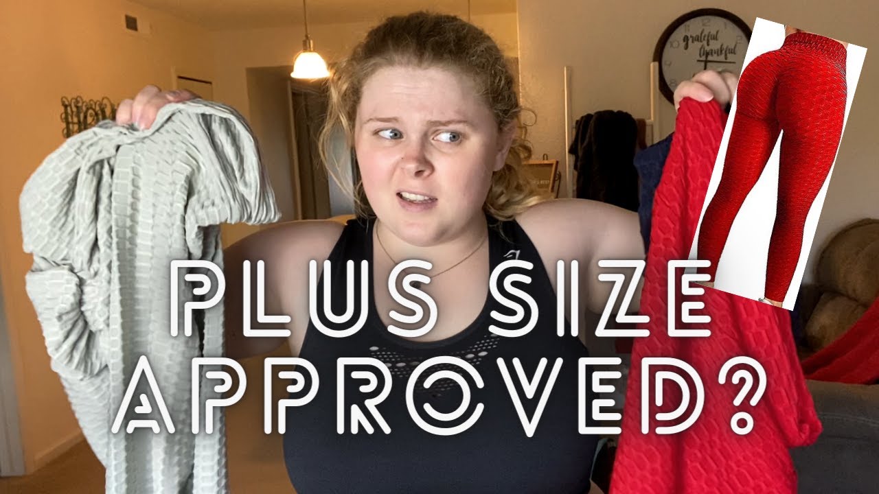 PLUS SIZE GIRL TRIES VIRAL TIKTOK LEGGINGS