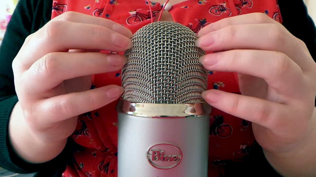 SURPRISE ANNOUNCEMENT! Microphone scratching + tapping ASMR