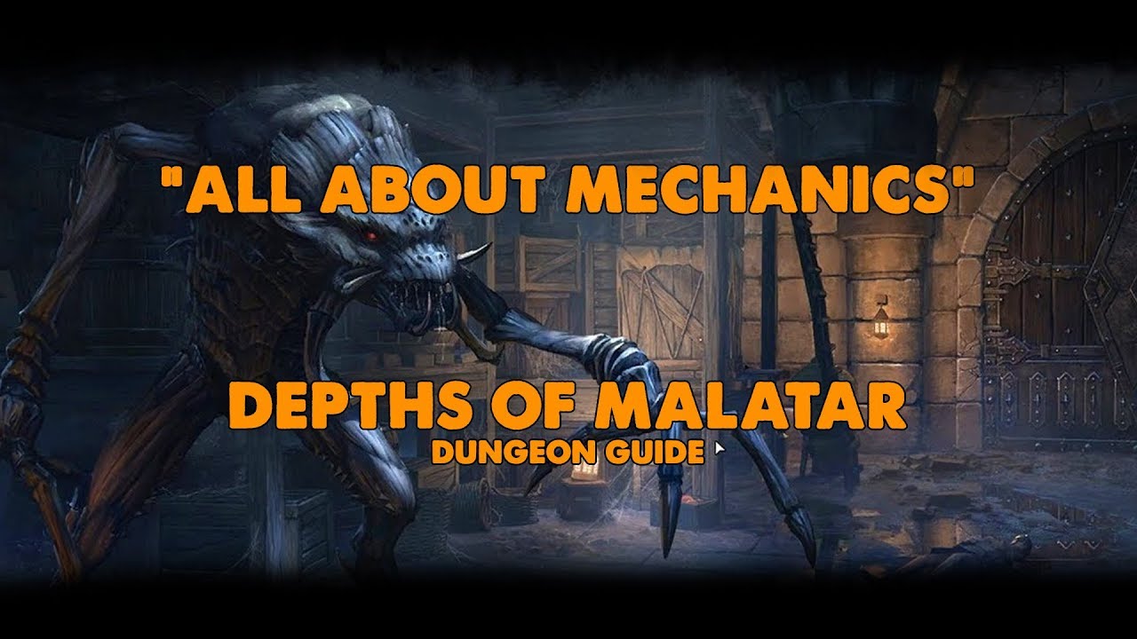 ESO - All About Mechanics - Depths Of Malatar Dungeon Guide (Vet HM)