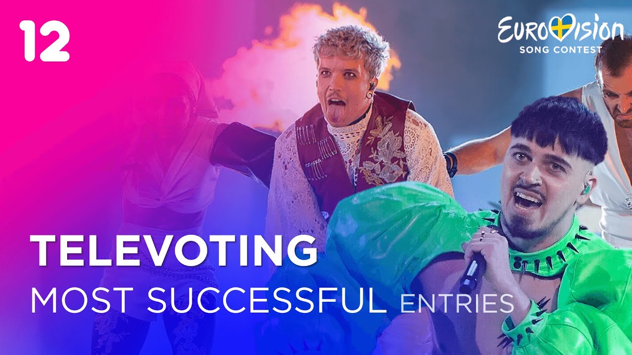 Viewer Favorites: Eurovision's Top 50 Televoting Successes (Up to 2024)