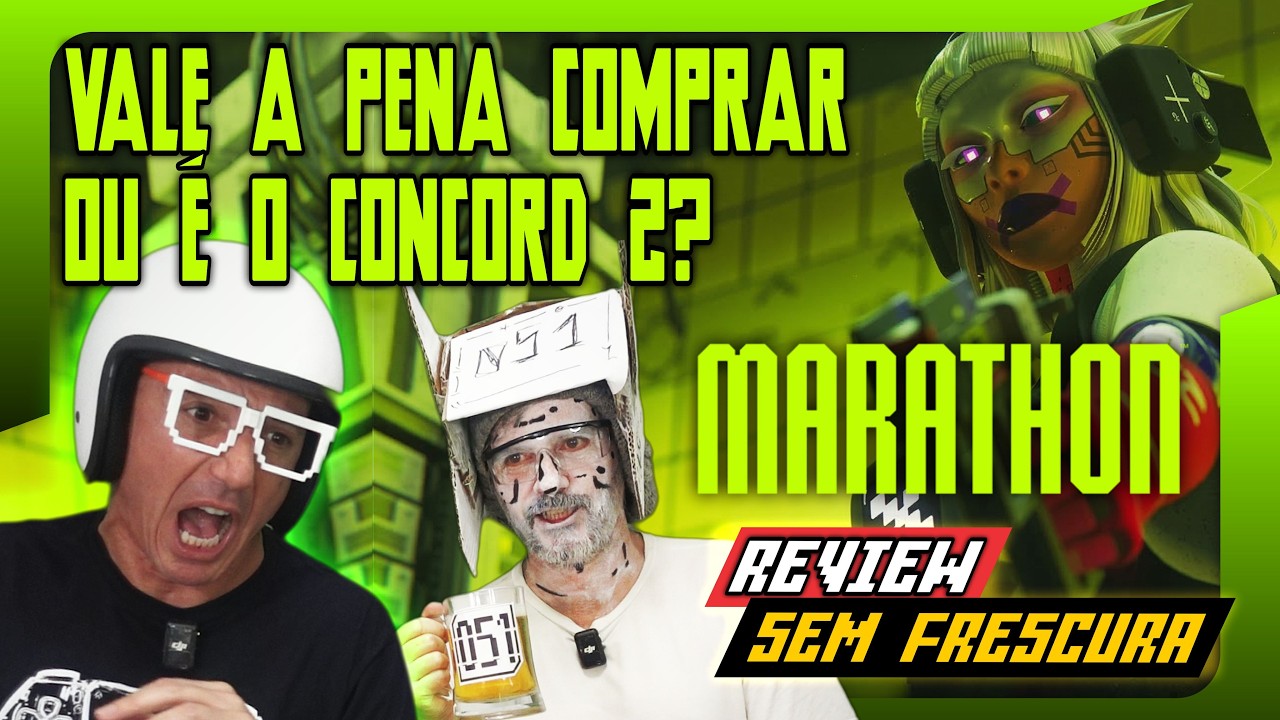 MARATHON É O NOVO CONCORD?! 🤮 REVIEW SEM FRESCURA! (+ O ROBÔ CACHACEIRO) #marathon