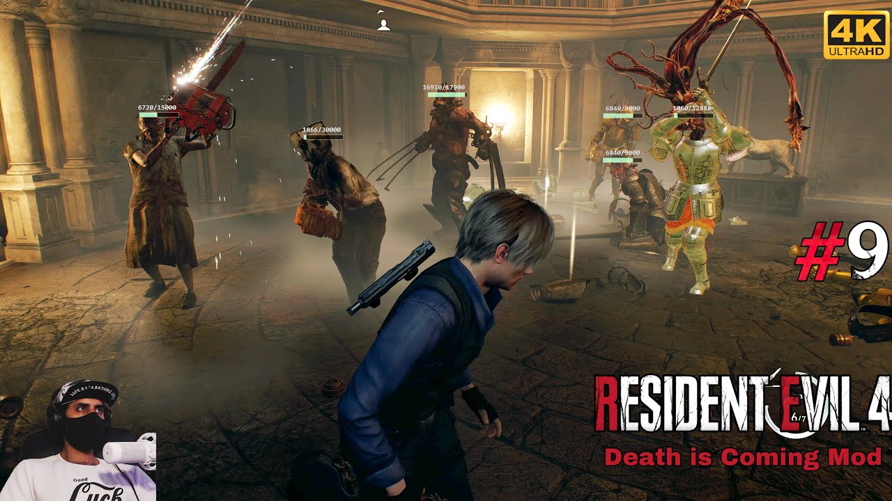 تختيم رزدنت ايفل ٤ ريميك (مود الموت قادم)| Resident Evil 4 Remake (Death is Coming Mod) #9