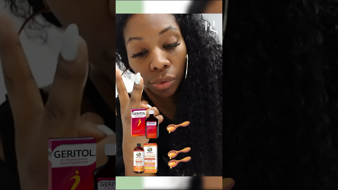 Geritol VS. Maryruths Multivitamins. #haircare #productreview