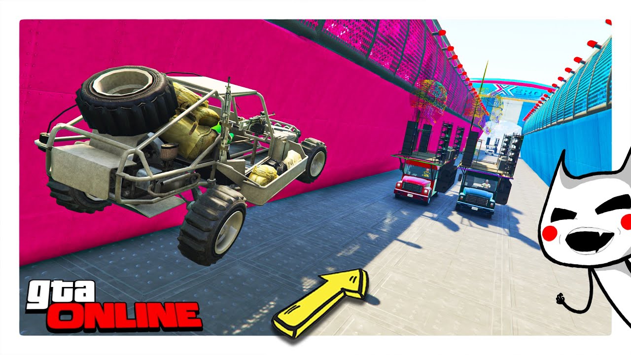 УЗКАЯ СТЕНКА НА СТЕНКУ С ТОЛПОЙ (ГТА 5 ОНЛАЙН, GTA ONLINE)