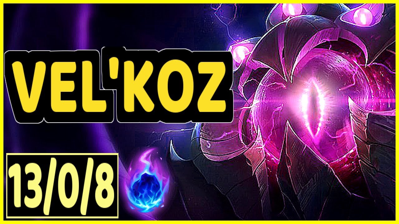 VEL'KOZ VS SERAPHINE - 13/0/8 KDA SUPPORT GAMEPLAY