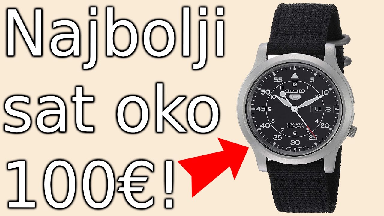 ⌚Seiko 5 SNK809-sat koji je promenio moje mišljenje o kompaniji Seiko! Otpakivanje i recenzija (4K)⌚