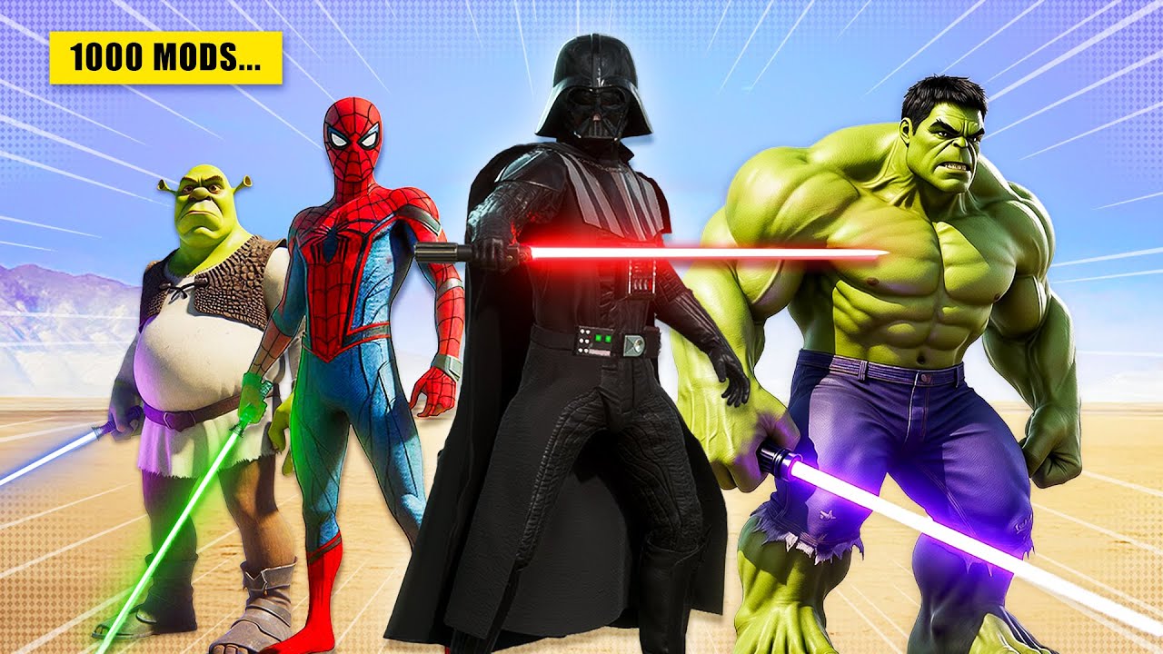 Я скачал слишком много модов для Battlefront 2.