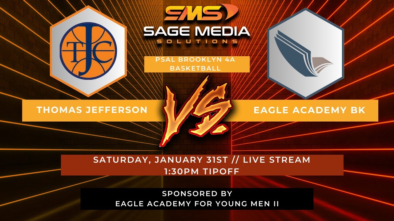 Eagle Academy Brooklyn vs Thomas Jefferson | PSAL 4A Brooklyn I | 1/31/2026 | Varsity Basketball