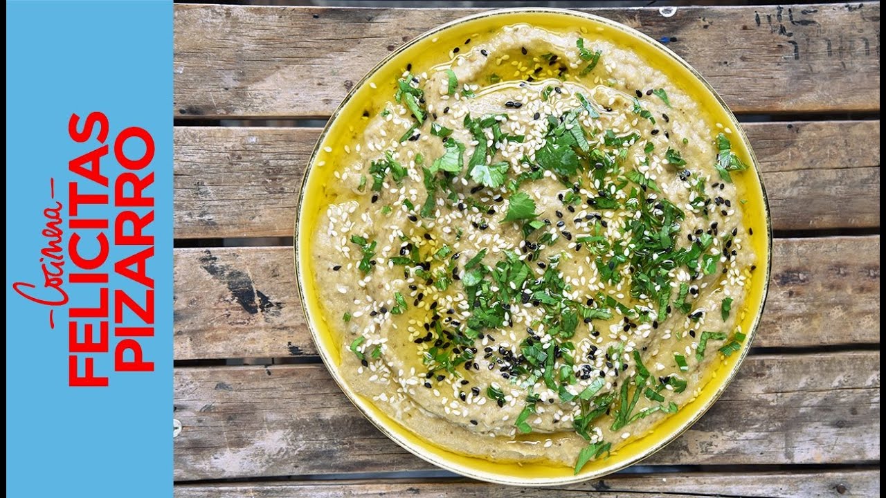 Baba Ganoush o dip de bernejenas | Felicitas Pizarro