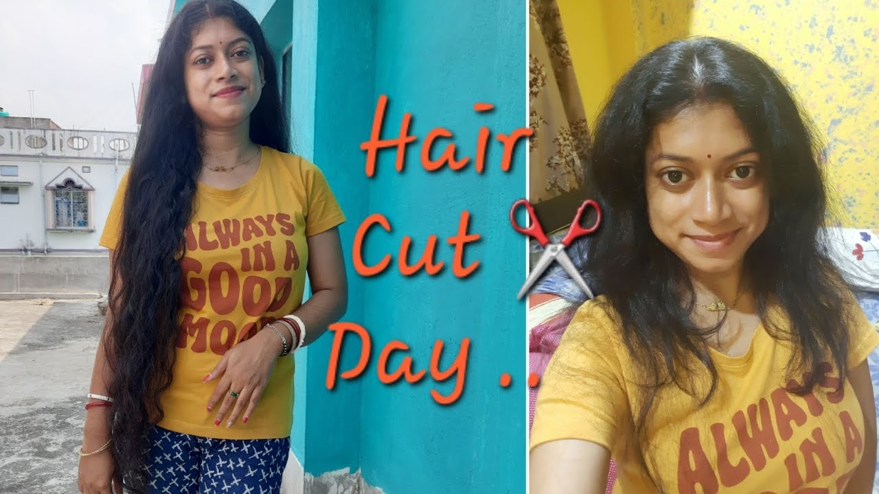শখের লম্বা চুল কেটে ফেললাম💇‍♀️💇‍♀️..#youtube  #haircut #dailyvlog #hairstyle