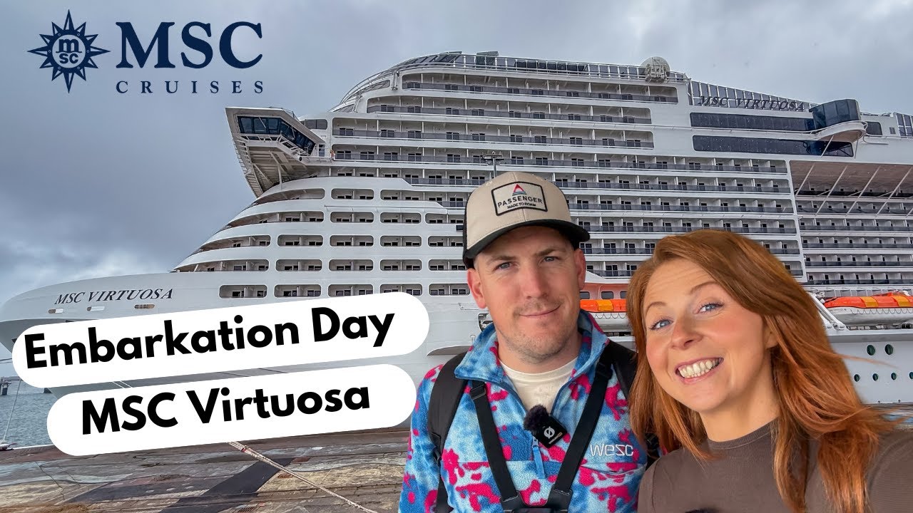 My First MSC Cruise | Embarkation Day Vlog (Spain & France 2025)