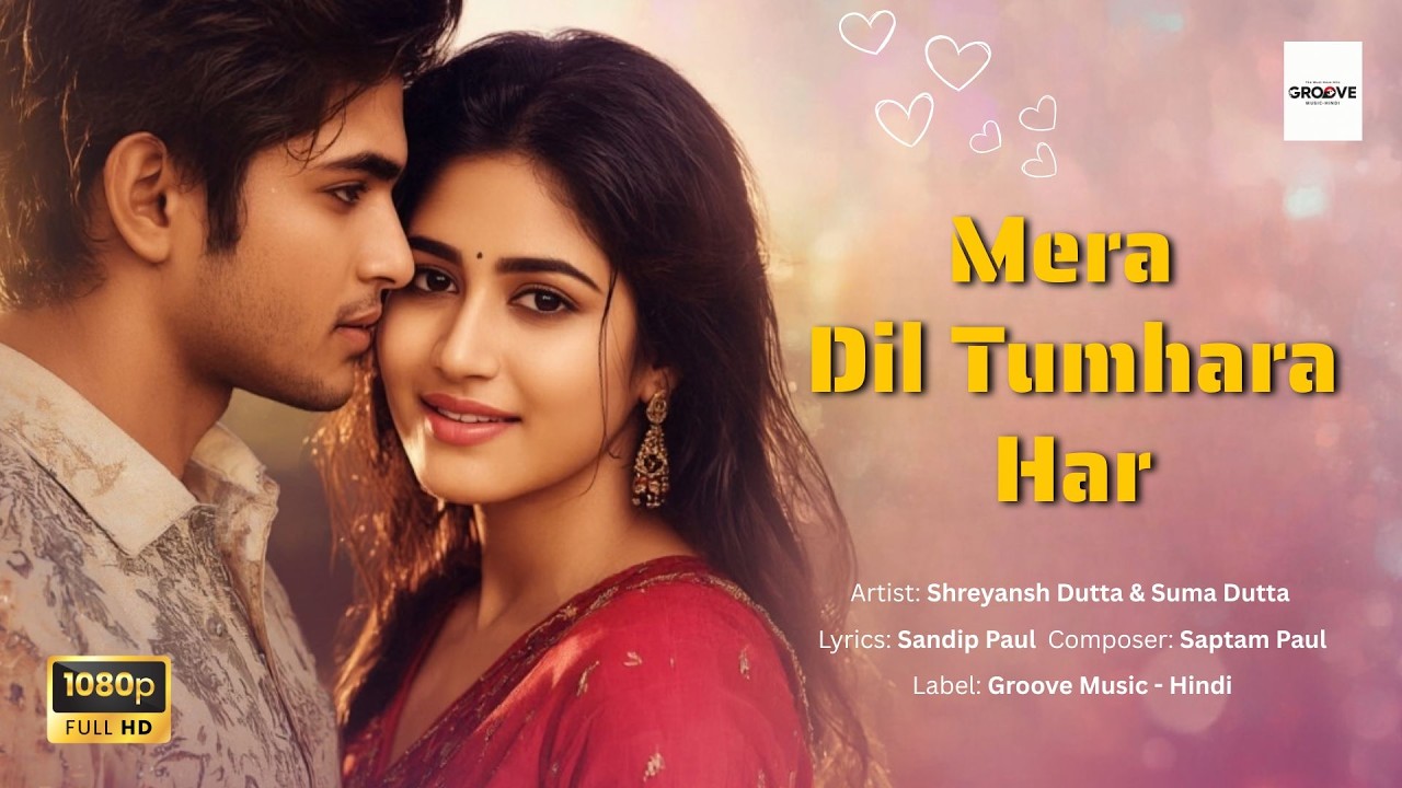 Mera Dil Tumhara | Heart Touching Romantic Song | 80s–90s Bollywood Vibe