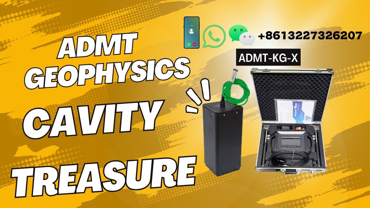 ADMT-20KG-X ADMT-100KG-X Ground Cavity Detector Buried Treasure admt geophysics How to use Tutorial