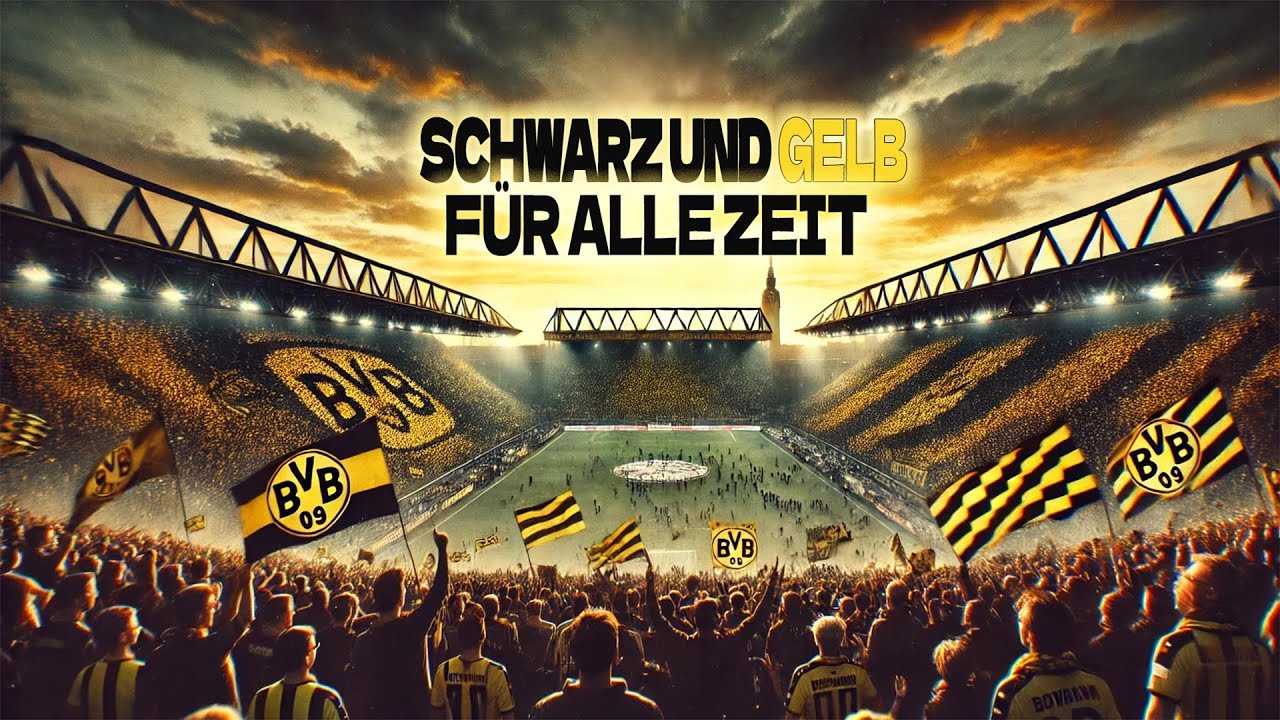 ⚫🟡 Schwarz und Gelb für alle Zeit – Die große BVB Hymne