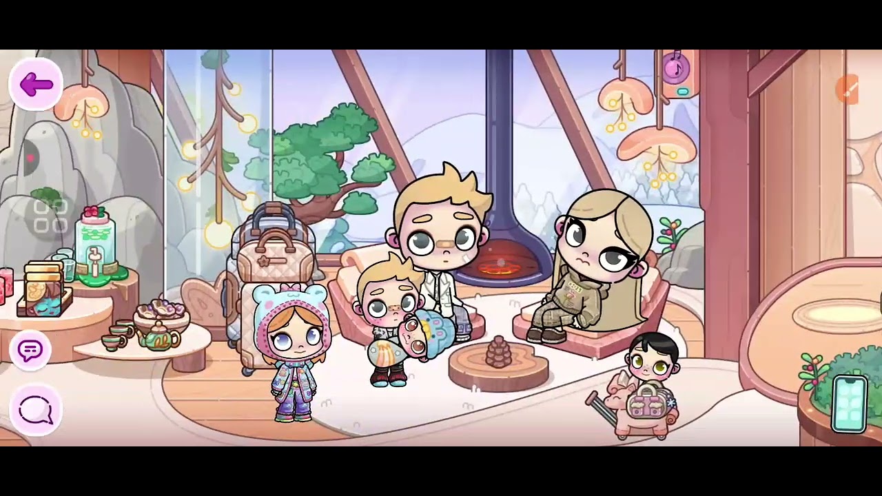 Part 3 family berry ke luar negeri #gameplay #avatarworld 