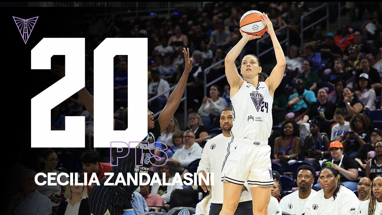 Cecilia Zandalasini DOMINATES at Chicago Sky | August 15, 2025