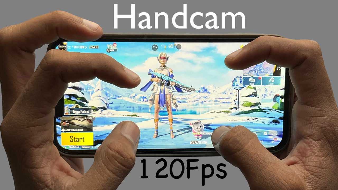 Handcam iPhone 13 Pro Max🔥120FPS Smooth Erangel GamePlay Test iPhone 13 Pro Max 240FPS IN PubgMobile