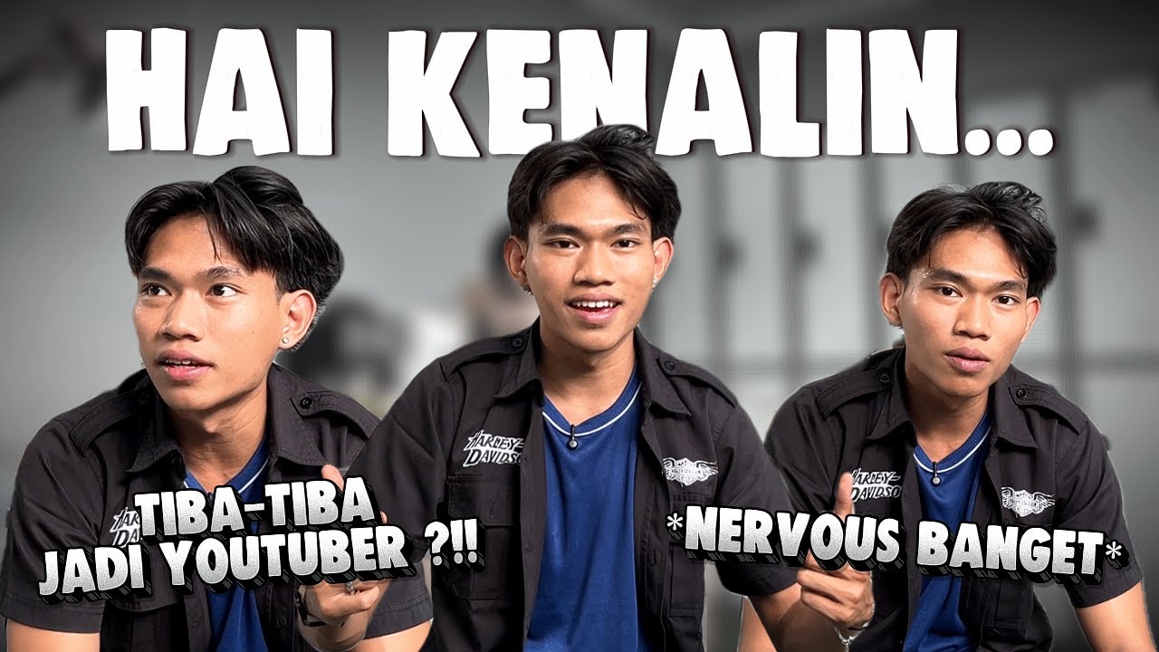 FIRST VIDEO - MENDADAK JADI YOUTUBER ?!!