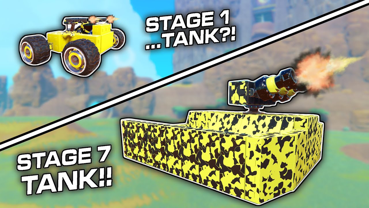 We BATTLED Evolution TANKS to Test NEW Destruction Physics! (Trailmakers Multiplayer Gameplay)
