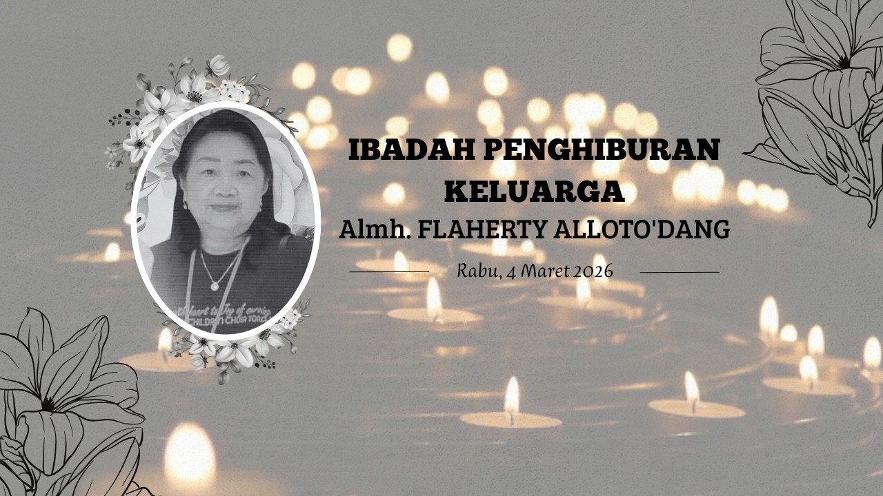🔴 [LIVE] - IBADAH PENGHIBURAN KELUARGA Almh. FLAHERTY ALLOTO'DANG