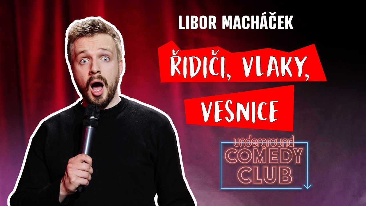 LIBOR MACH&Aacute;ČEK - řidiči, vlaky, vesnice (stand up)