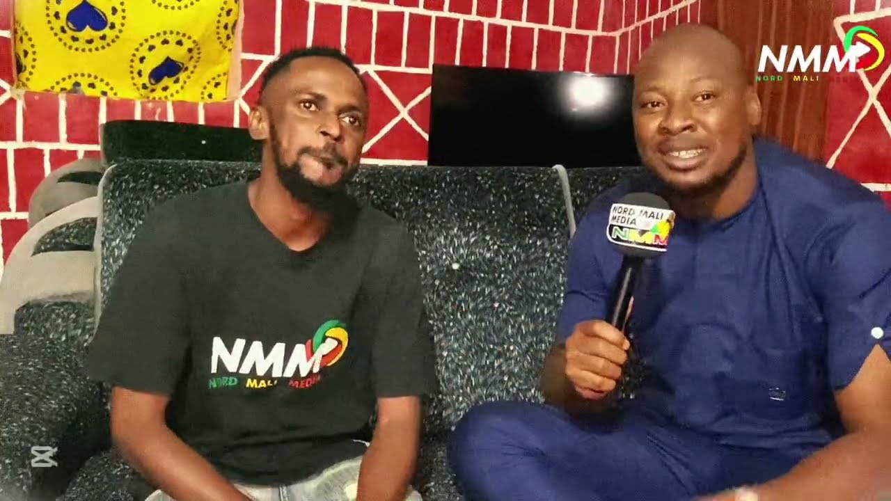 L’interview de M WIZi sorkoidje sur le plateau Nord Mali Media 