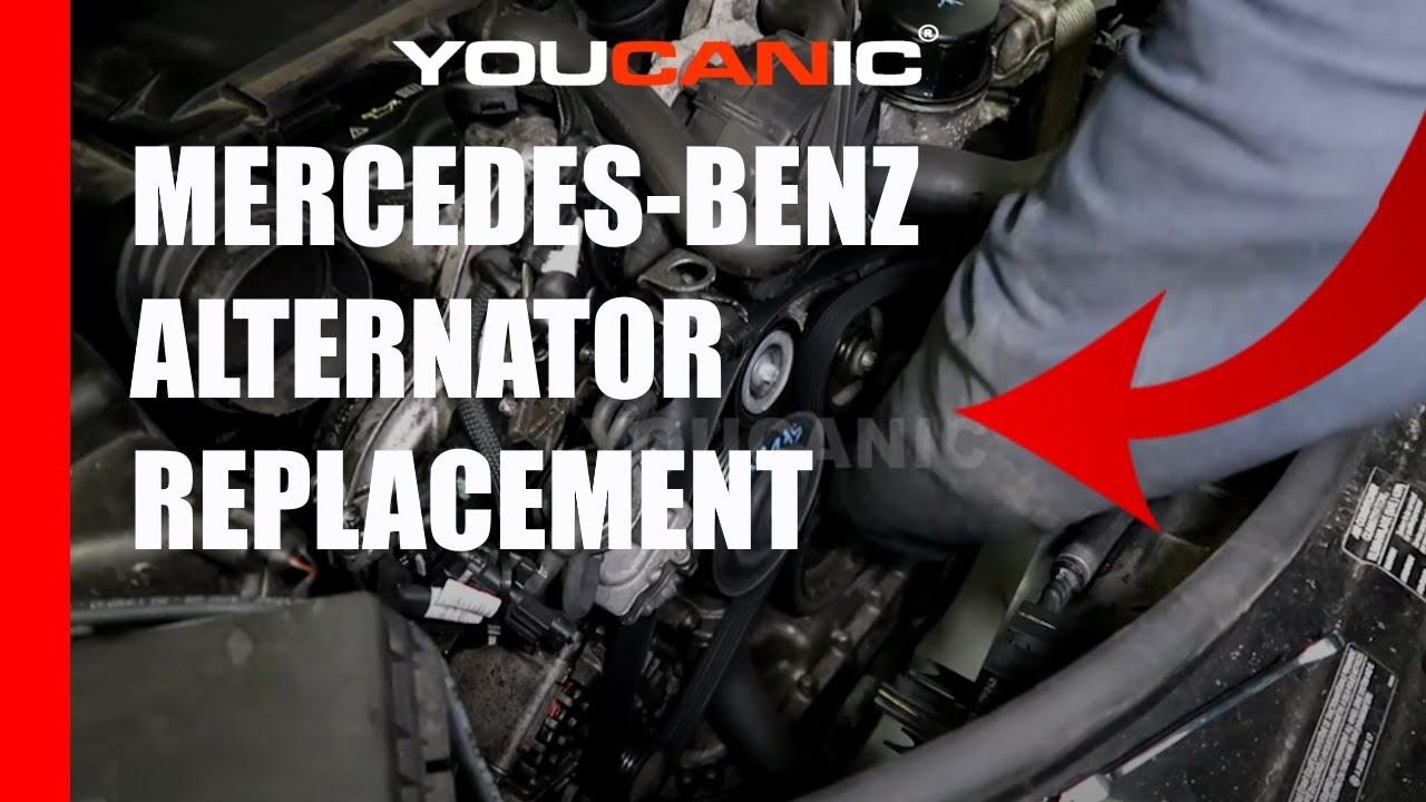 Mercedes-Benz Alternator Replacement
