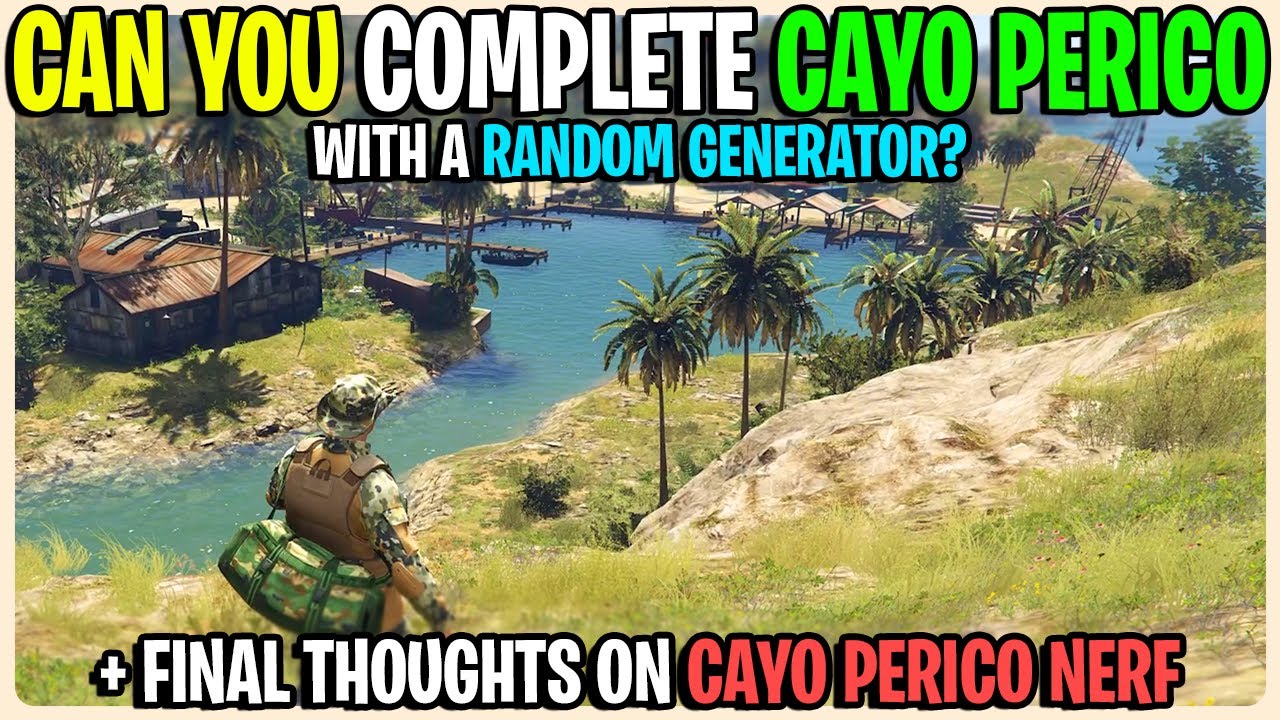 Сможете ли вы завершить случайно сгенерированное ограбление Кайо-Перико? GTA 5 Online