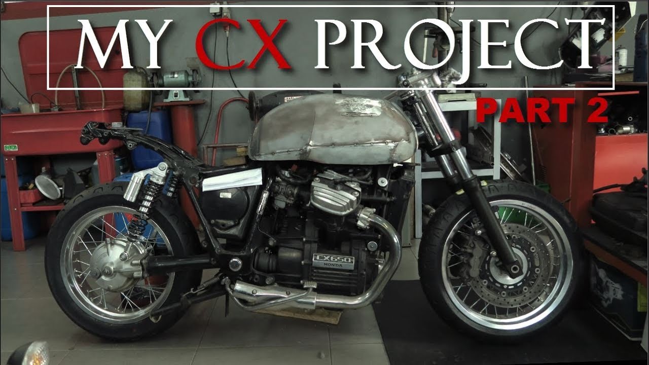 Cafe Racer (Honda CX 500/ CX 650 by RACER TV) Part 2