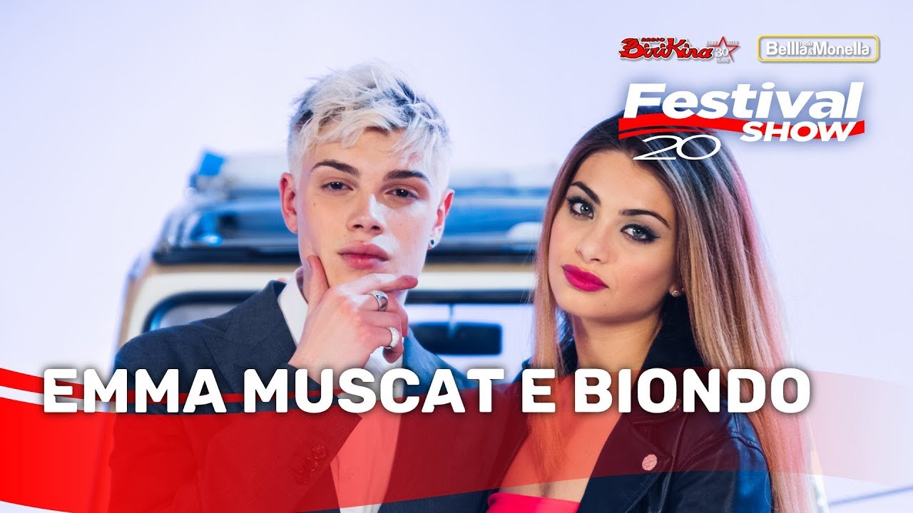 Emma Muscat & Biondo - Avec moi @ Festival Show 2019 Chioggia