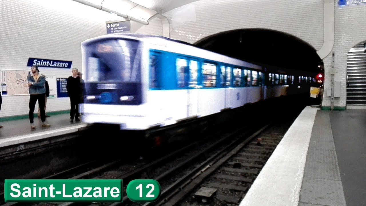 Сен-Лазар | линия 12 : Парижский метрополитен ( RATP MF67 )