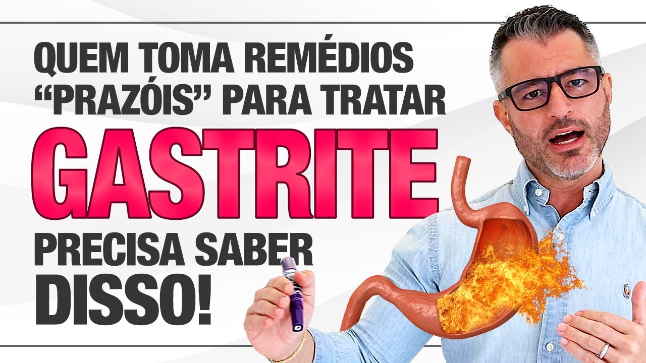 Tratamentos para GASTRITE: &eacute; preciso tomar REM&Eacute;DIO? 💊🤔