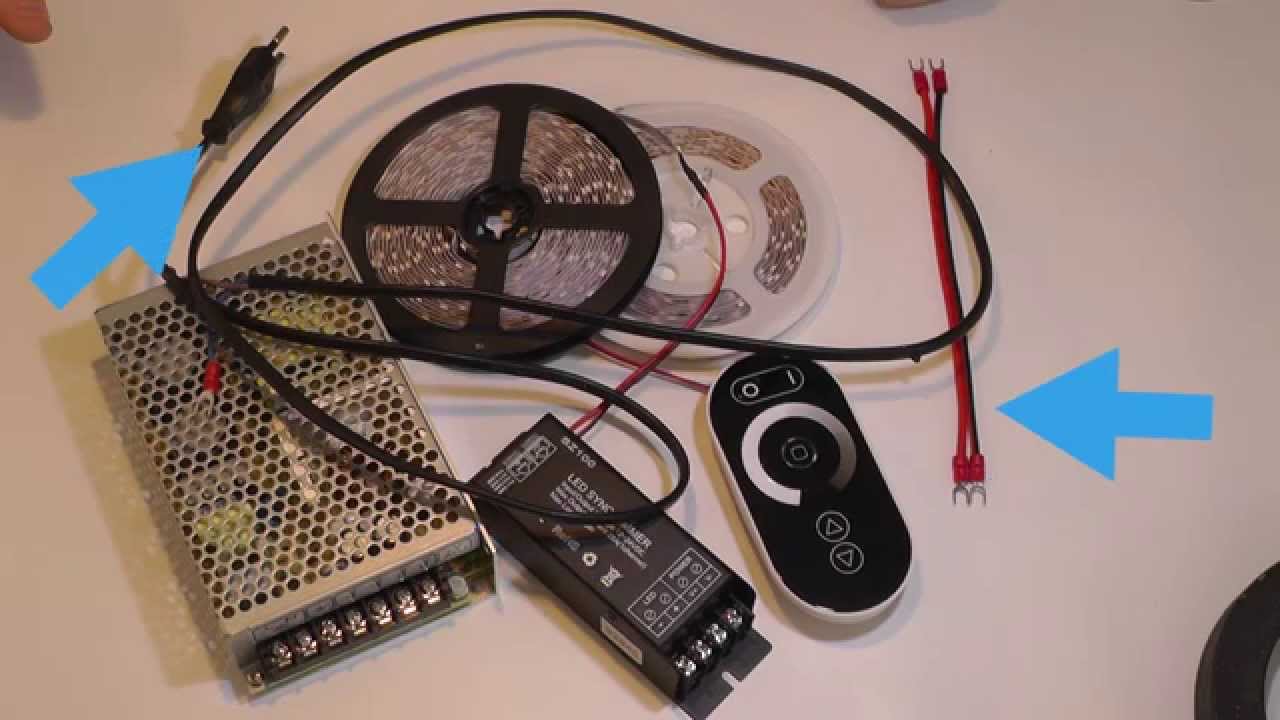 Samouczek LED - Jak podłączyć ściemniacz do taśmy LED