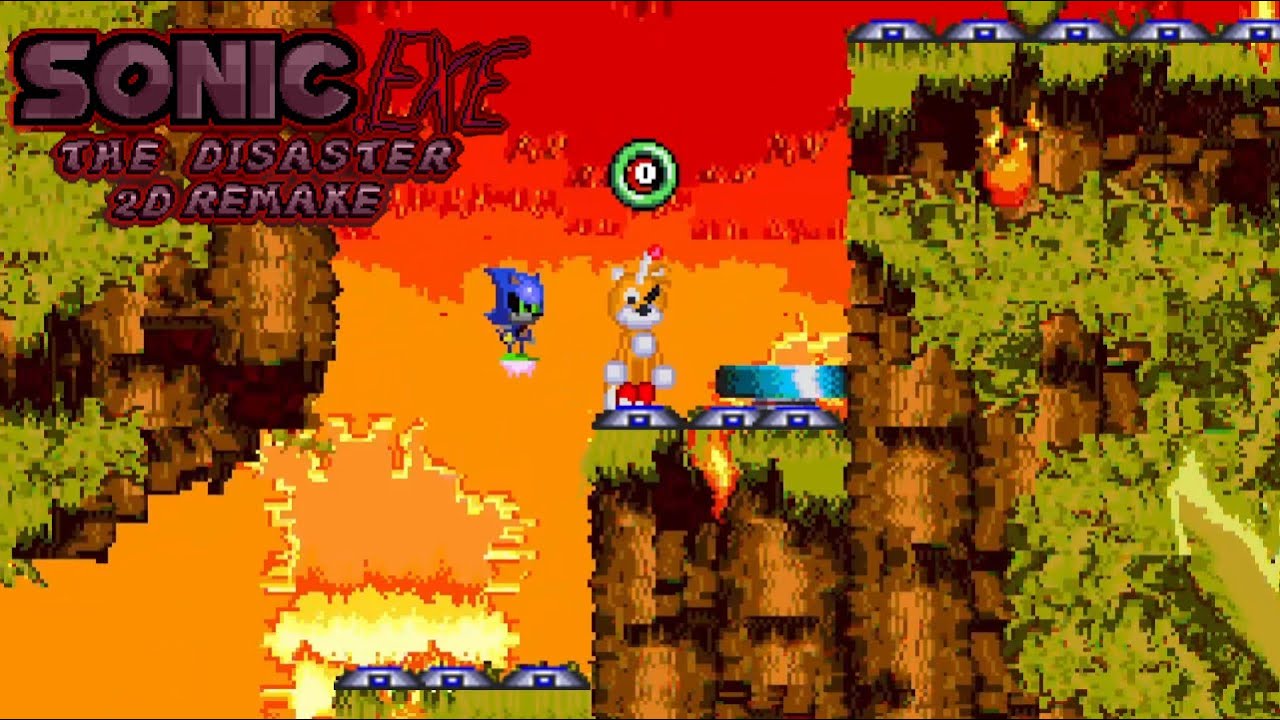 Sonic.exe The Disaster 2D Remake moments-The tails doll experience (traps,traps, and more traps)