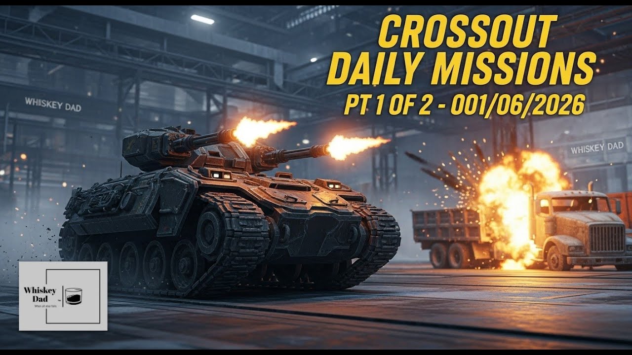 Crossout Daily Missions Pt 1 of 2 - 001/06/2026