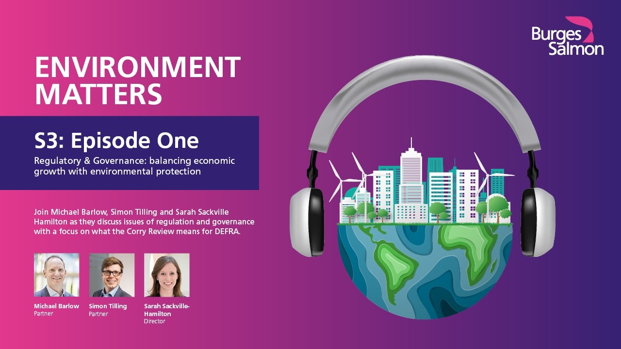 Environment Matters - Regulatory & Governance: Balancing economic growth with the environment - S3E1
