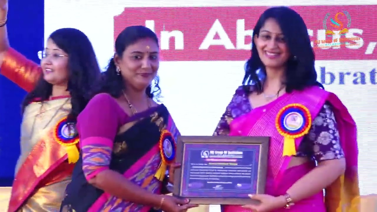 Abacus & VedicMaths 5th Jan 2025 Students Award Programme, SRJ GROUP OF INSTITUTIONS KALABURAGI
