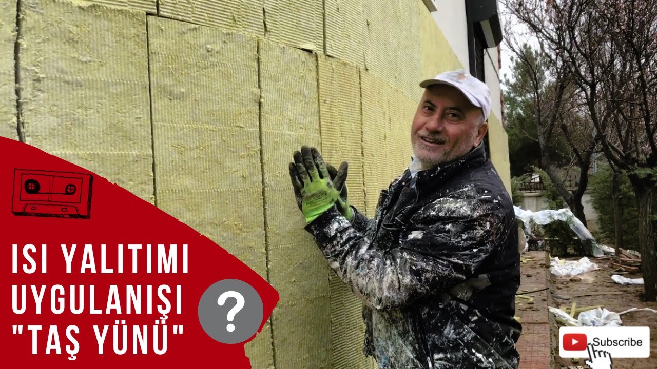 ISI YALITIMI NASIL YAPILIR? - TAŞ YÜNÜ UYGULANIŞI DETAYLI ANLATIM ! (DIŞ CEPHE TADİLATI)