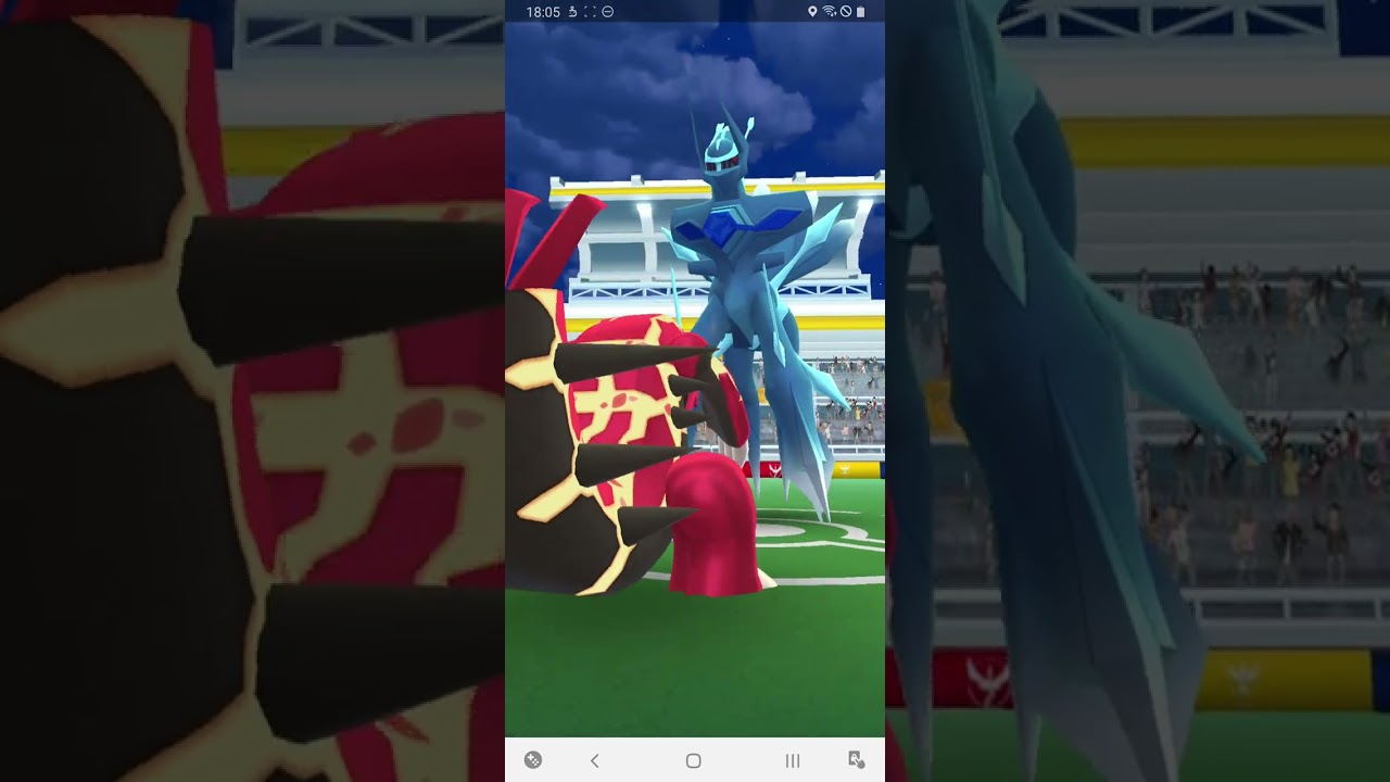 【ポケモンGO】ディアルガオリジン レイド【2人討伐】