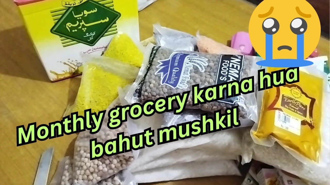 mahangai bahut ho gayi //monthly grocery vlogs //rashan bahut mahanga ho gaya