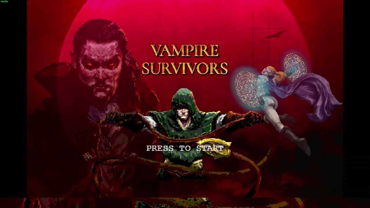 Vampire Survivors: Beating the Ender (Final Boss of Cappella Magna)