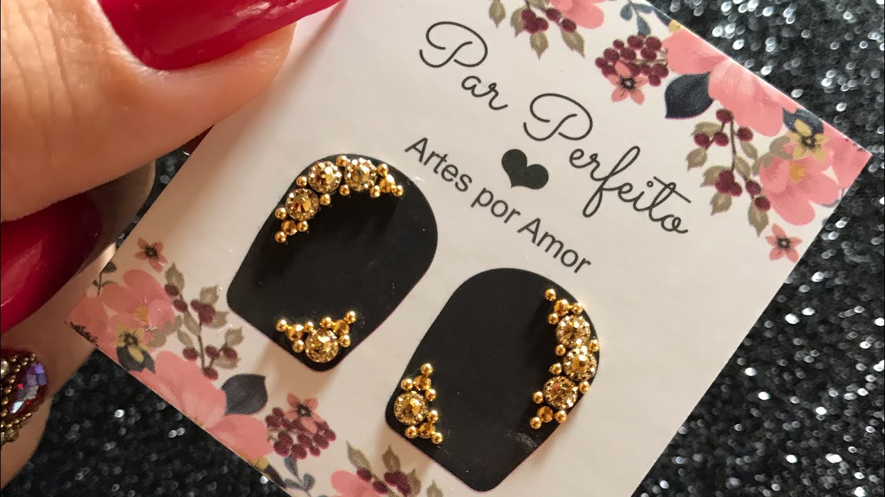Como fazer JÓIAS de UNHAS
