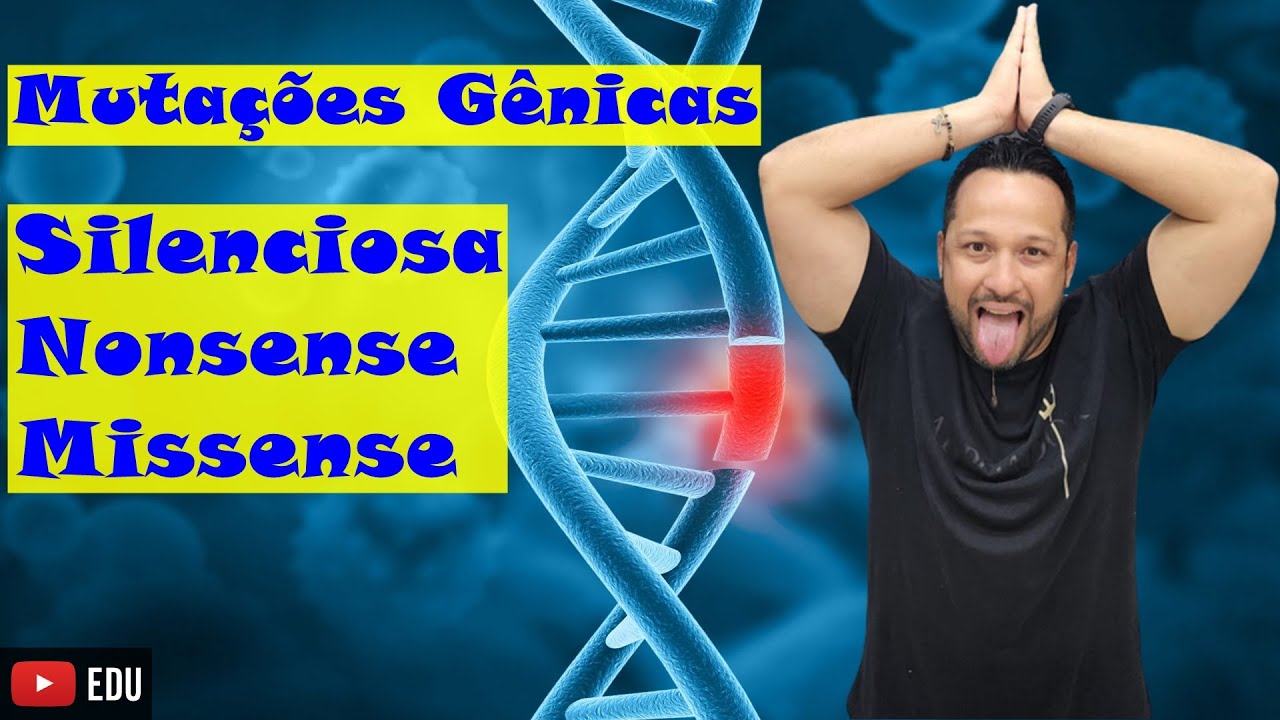 Mutações Gênicas Silenciosa, Missense e Nonsense - Tipos de Mutações Gênicas Pontuais - Mutação