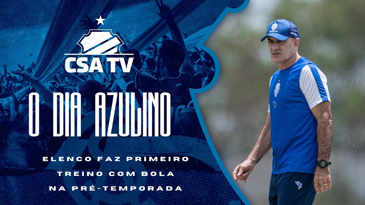 Elenco realiza primeiro trabalho com bola na pré-temporada: 21.11.25 - CSA TV