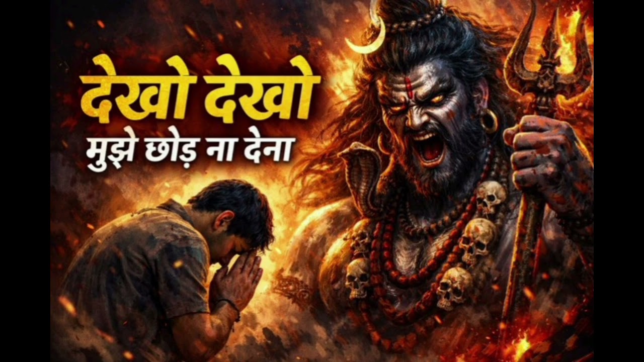 देखो देखो मुझे छोड़ ना देना | Shiv Bhajan 2026 | भावुक भजन | Om Namah Shivaya | Har Har Mahadev 
