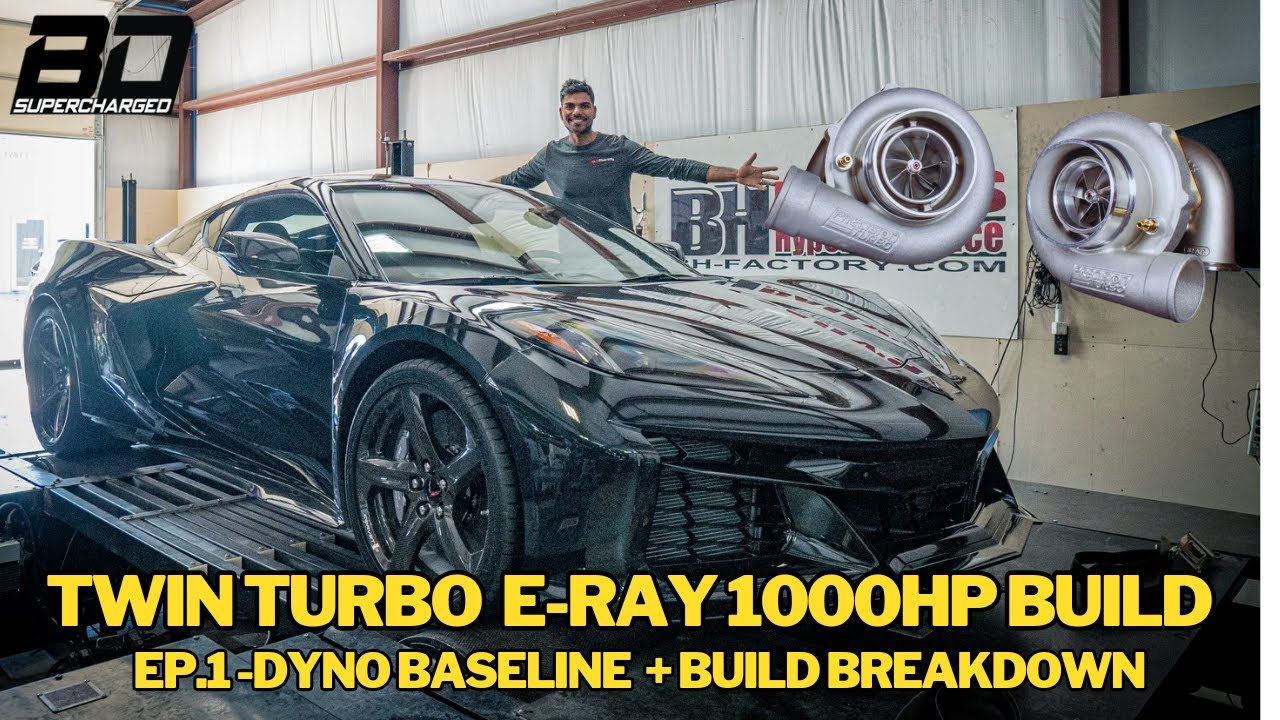 Первый в мире двигатель Twin Turbo для E-Ray Corvette 2024 года, сборка Ep.1 — базовый уровень на...