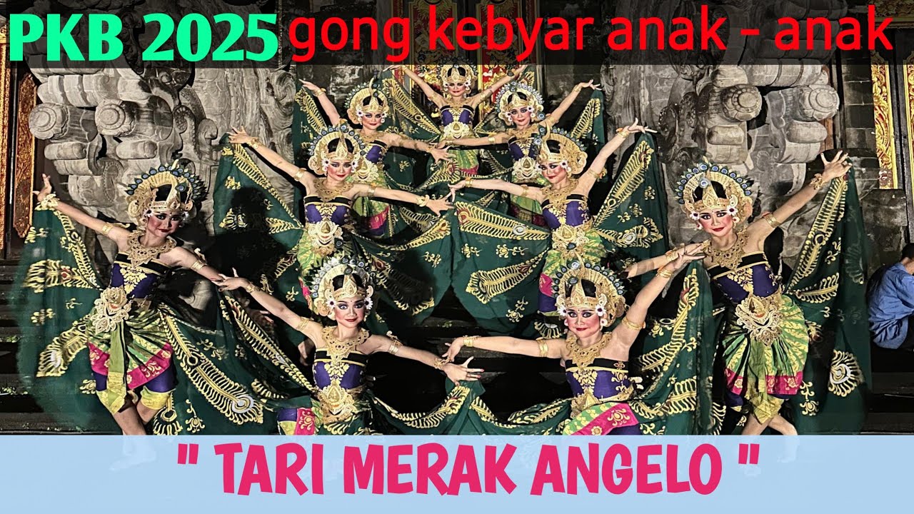 PKB GKA EKA menarikan TARI MERAK ANGELO DUTA KOTA DENPASAR